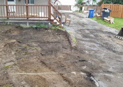 Service terrassement et aménagement paysager résidentielle à Mirabel - Mini-Excavation Montréal